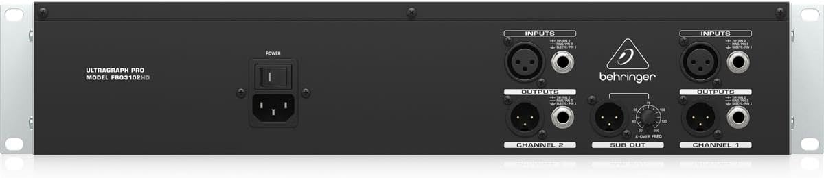 Behringer FBQ3102HD 31-Band Stereo Graphic Equalizer