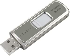 SanDisk SDCZ7-2048-A10 2GB Cruzer Titanium USB Flash Drive