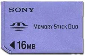 Sony MSA-16A 16MB Memory Stick Duo — main product image