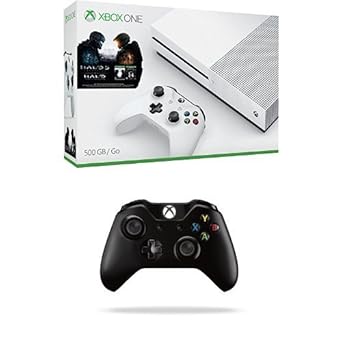 Microsoft Xbox One S 500GB Halo Bundle Controller — main product image