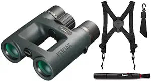 Pentax A-Series AD 9x32 WP Binoculars with Harness Kit