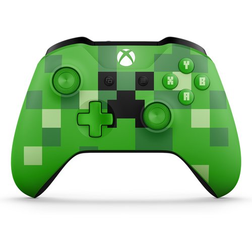 Microsoft WL3-00057 Xbox Minecraft Creeper Limited Controller