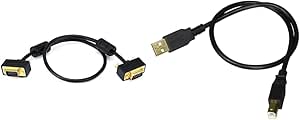 Monoprice Ultra Slim SVGA Monitor Cable & USB Cable Combo