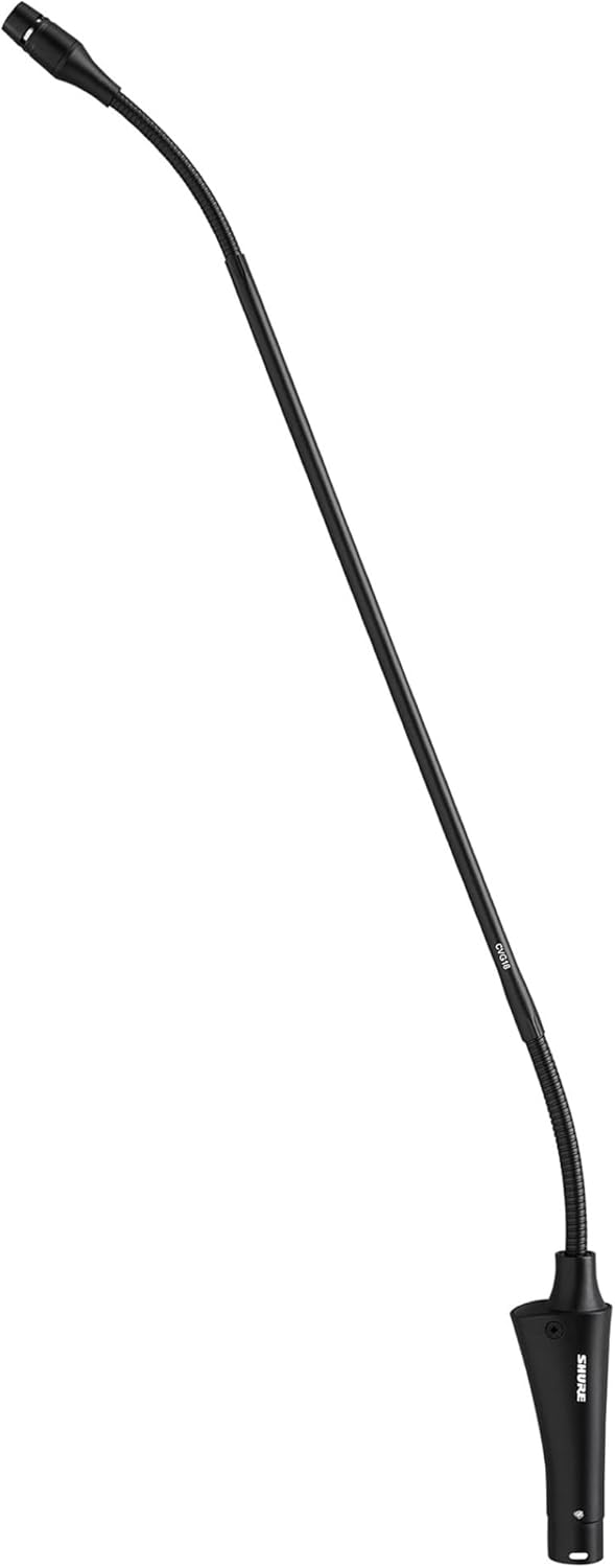 Shure CVG18-B/C 18" Gooseneck Cardioid Microphone