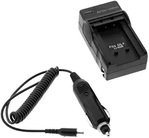 Pentax Premium Battery Charger with Car Adapter for Optio Series