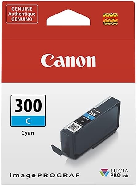 Canon 4194C002 PFI-300 Lucia PRO Cyan Ink for PRO-300