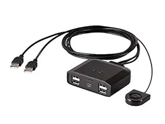 Monoprice 138296 2x4 USB 2.0 Peripheral Sharing Switch