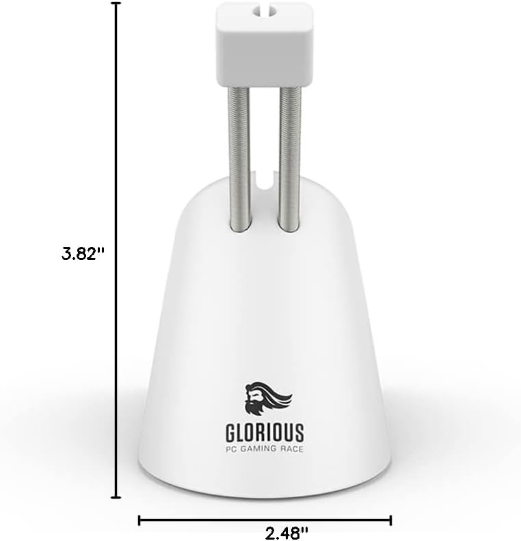 Glorious G-MB-WHITE Gaming Mouse Bungee Cable Management