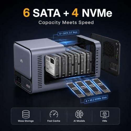 NIMO AI NAS Pro with RTX 5090 and Intel Core Ultra 7 356H — main product image