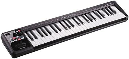 Roland A-49-BK Lightweight 49-Key MIDI Keyboard Black — main product image