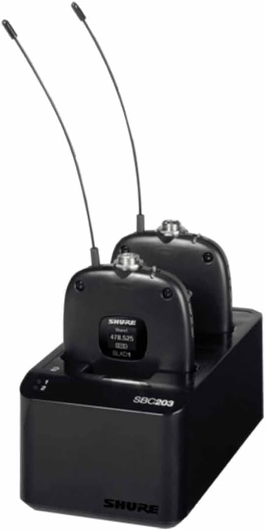 Shure SBC203-US Dual Dock for SLXD Wireless Mics