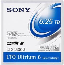 Sony LTO 6 Ultrium LTX2500G Tape Data Cartridge 10-Pack — main product image