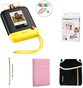 Polaroid Pop 2.0 Instant Camera Yellow Bundle