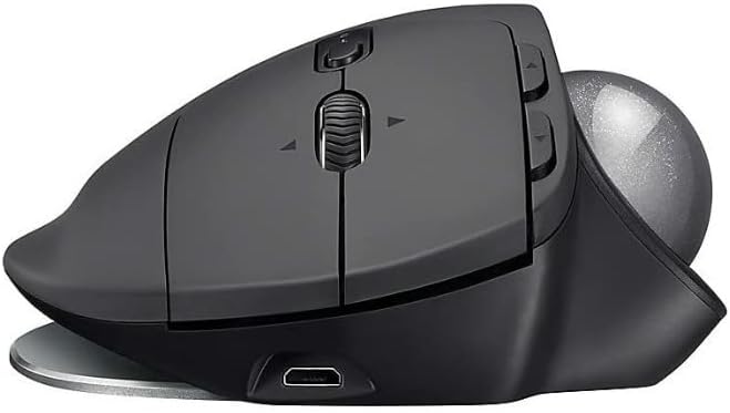 Logitech MX ERGO Wireless Trackball Mouse with USB Hub
