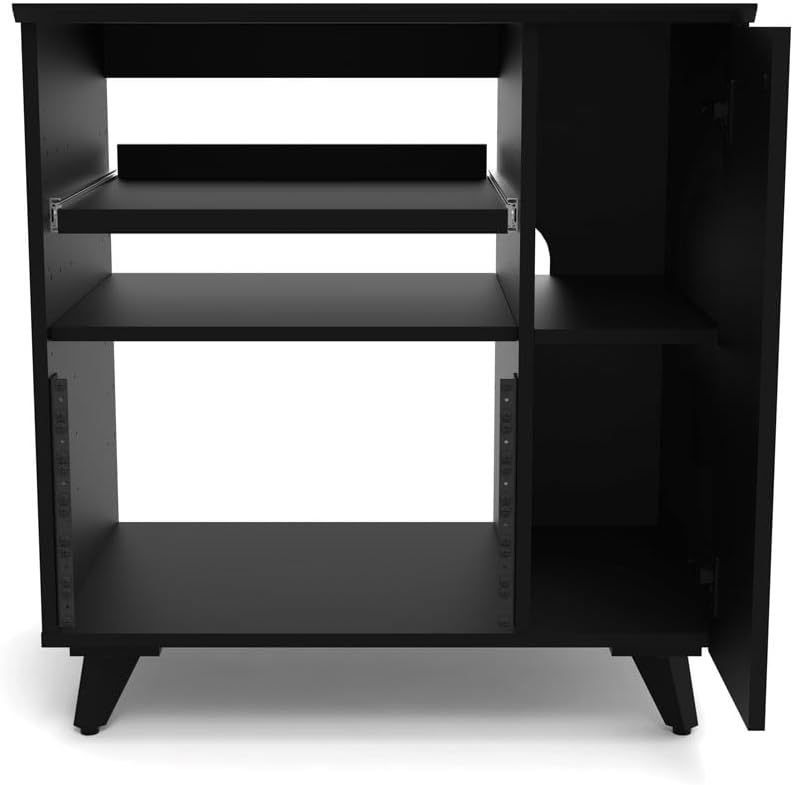 Glorious 246884 Modular Side Rack Black Studio Furniture