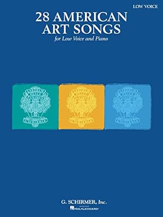 Hal Leonard Corporation: 28 American Art Songs - Low Voice — main product image