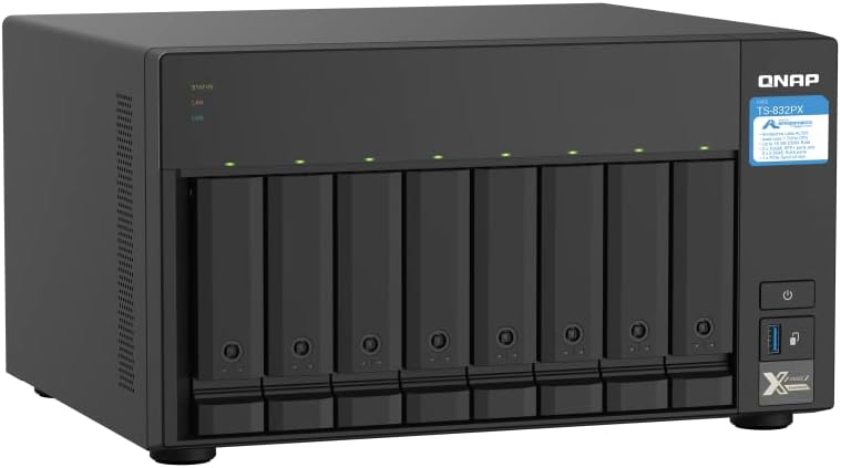 QNAP TS-832PX-4G 8-Bay 10GbE NAS