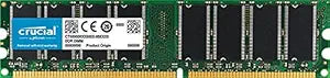 Crucial Upgrade 1GB DDR PC3200 Memory Module — main product image