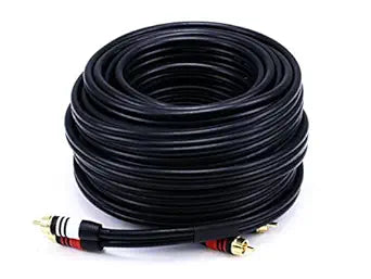 Monoprice 102868 Premium 2 RCA Audio Cable - 50ft — main product image