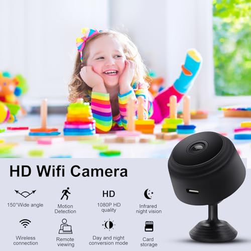 YISPK A9 Mini WiFi Hidden Camera with Night Vision — main product image