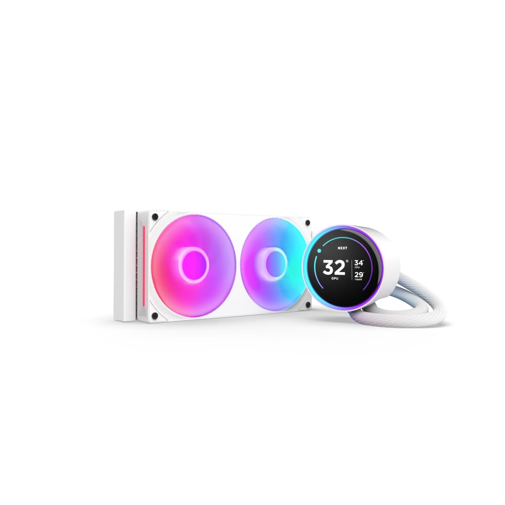 NZXT RL-KR24E-W2 Kraken Elite 240 RGB 240mm AIO CPU Cooler (2024)
