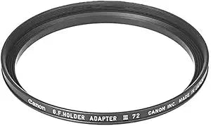 Canon 2710A001 72mm Gelatin Filter Holder III Black — main product image