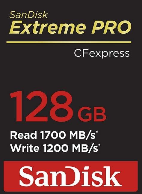SanDisk SDCFE-128G-GN4NN 128GB Extreme Pro CFexpress Type B