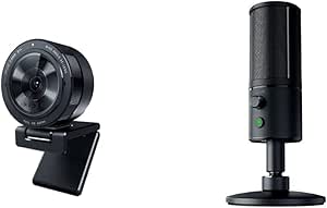 Razer Seiren X + Kiyo Pro Streaming Bundle - Black — main product image