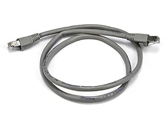 Monoprice 106985 3FT Cat5e STP Ethernet Cable - Gray