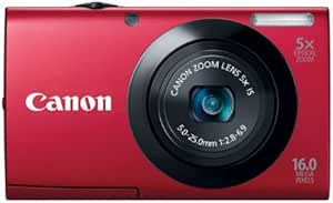 Canon 6186B011AA PowerShot A3400 IS Digital Camera