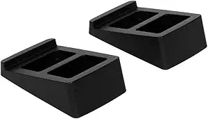 Monoprice Tilted Desktop Speaker Stands - Anti-Vibration Pair