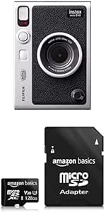 Fujifilm Instax Mini EVO Instant Camera Memory Card Bundle