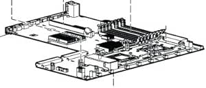 HP 412199-001 Proliant DL360 G5 Server System Board — main product image