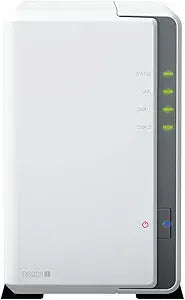 Synology DS223j 16TB (2x8TB) IronWolf NAS Bundle — main product image