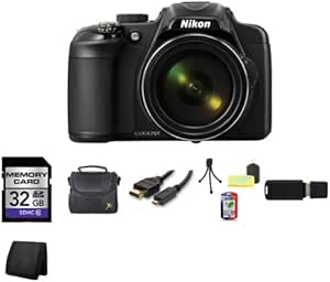 Nikon COOLPIX P600 16.1 MP Wi-Fi Digital Camera Bundle