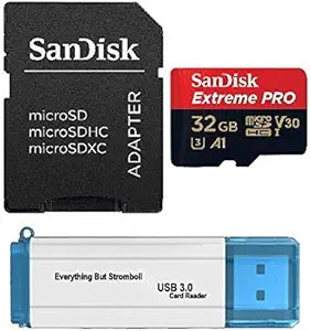 SanDisk Extreme Pro 32GB MicroSD Card Bundle
