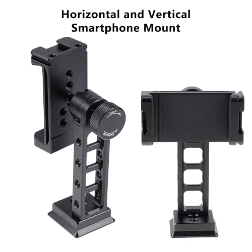 Fabater Phone Tripod Mount with 360 Ball Head and Dual Cold Shoe — main product image