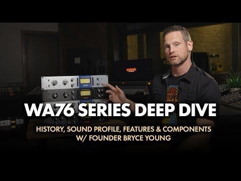 Warm Audio WA76-D2 Dual FET Compressor Limiter