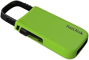 SanDisk SDCZ59-064G-B35G Cruzer U 64GB USB 2.0 Flash Drive - Green