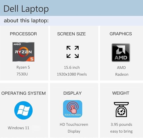 PURTCH 15.6-Inch FHD Anti-Glare Touchscreen Laptop — main product image