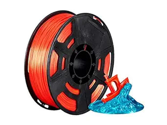Monoprice 136281 Hi-Gloss Orange Red 3D Printer Filament 1.75mm — main product image