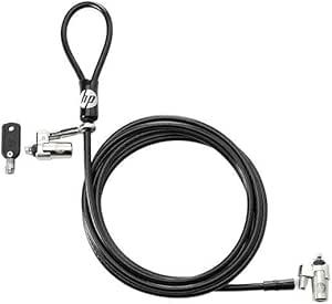 HP 6UW42UT Business Sure Key Cable Lock — main product image