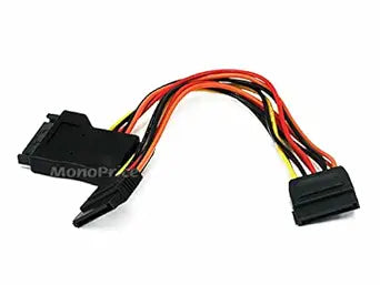 Monoprice 5184 SATA Power Y Cable 0.2m