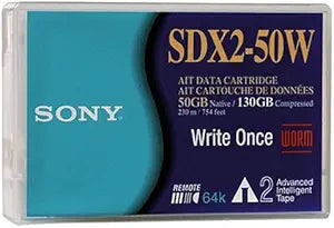 Sony SDX2-50W AIT-2 50/130GB Worm Data Cartridge