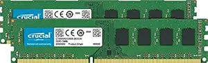 Crucial CT2K25664BA160BA 4GB DDR3 1600MHz SDRAM Memory — main product image