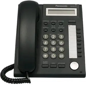 Panasonic KX-DT321-B Digital Phone - Black (Renewed)