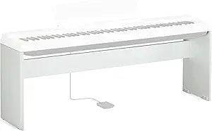 Yamaha L125WH Digital Piano Wooden Furniture Stand, White — main product image