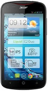 Acer HM.HC5EF.001 Liquid E2 Duo - Black Dual SIM Smartphone — main product image