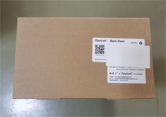 Aputure Bowens Mount Barn Doors with Honeycomb Grid