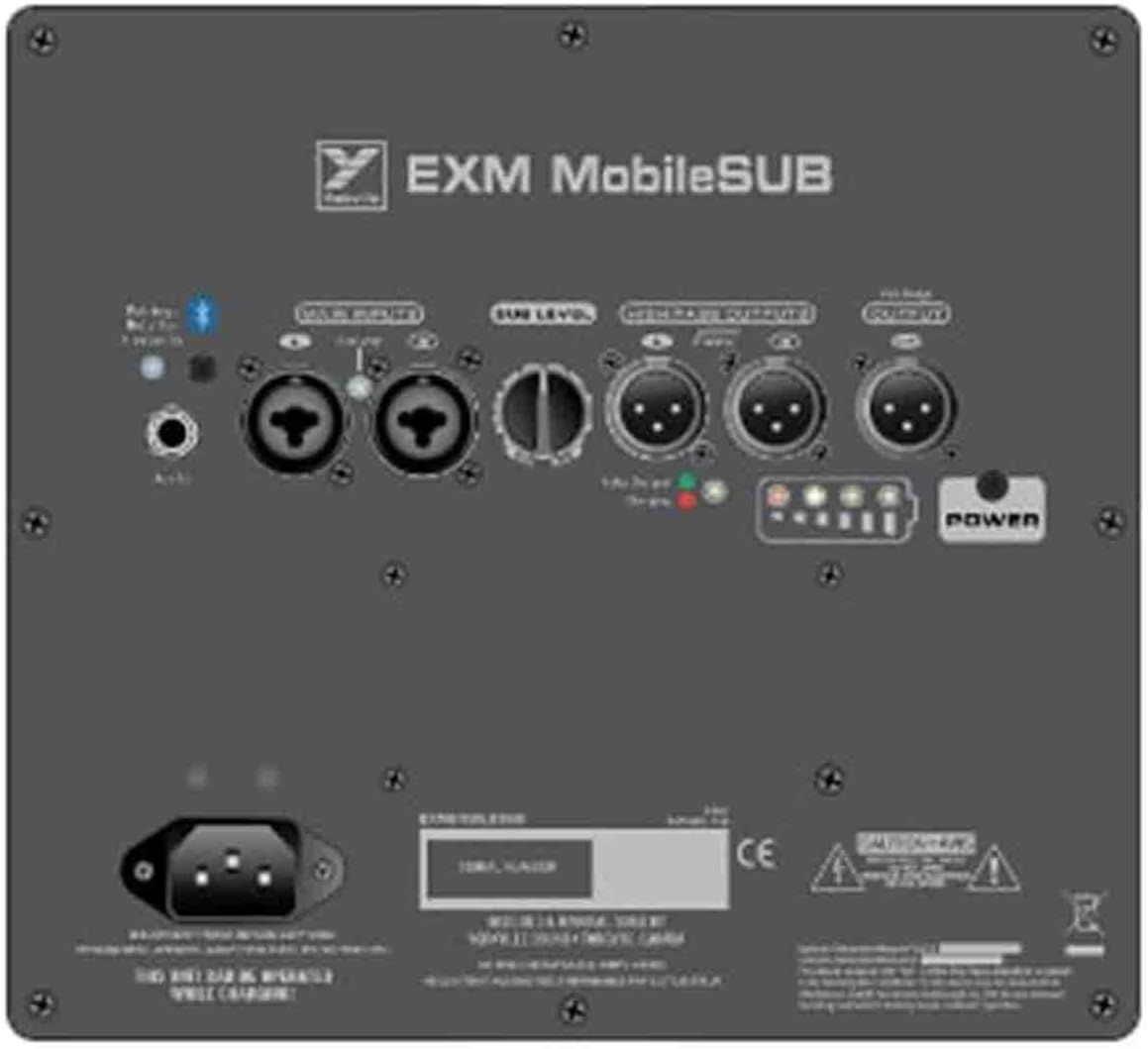 Yorkville EXM-Mobile-Sub Battery Powered Portable Subwoofer